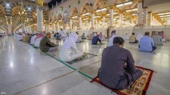 إحصائيات بأعداد المصليين في المسجد النبوي الشريف خلال الثلاثة شهور الماضية