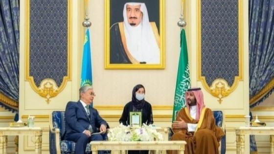 محمد بن سلمان يستقبل رئيس كازاخستان